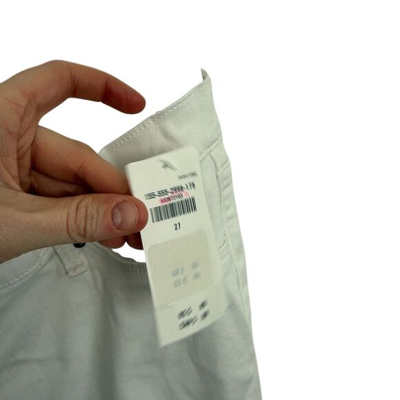 Abercrombie & Fitch Jean Legging White Maternity Jeans Capsole NWT Womens 27/4 - Picture 4 of 9